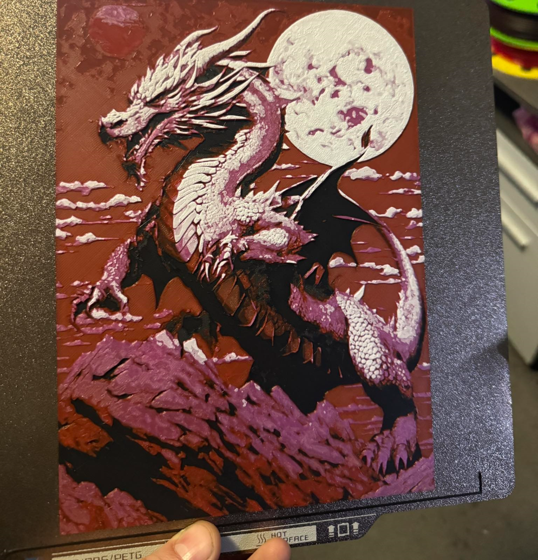 Dragon on a Rock