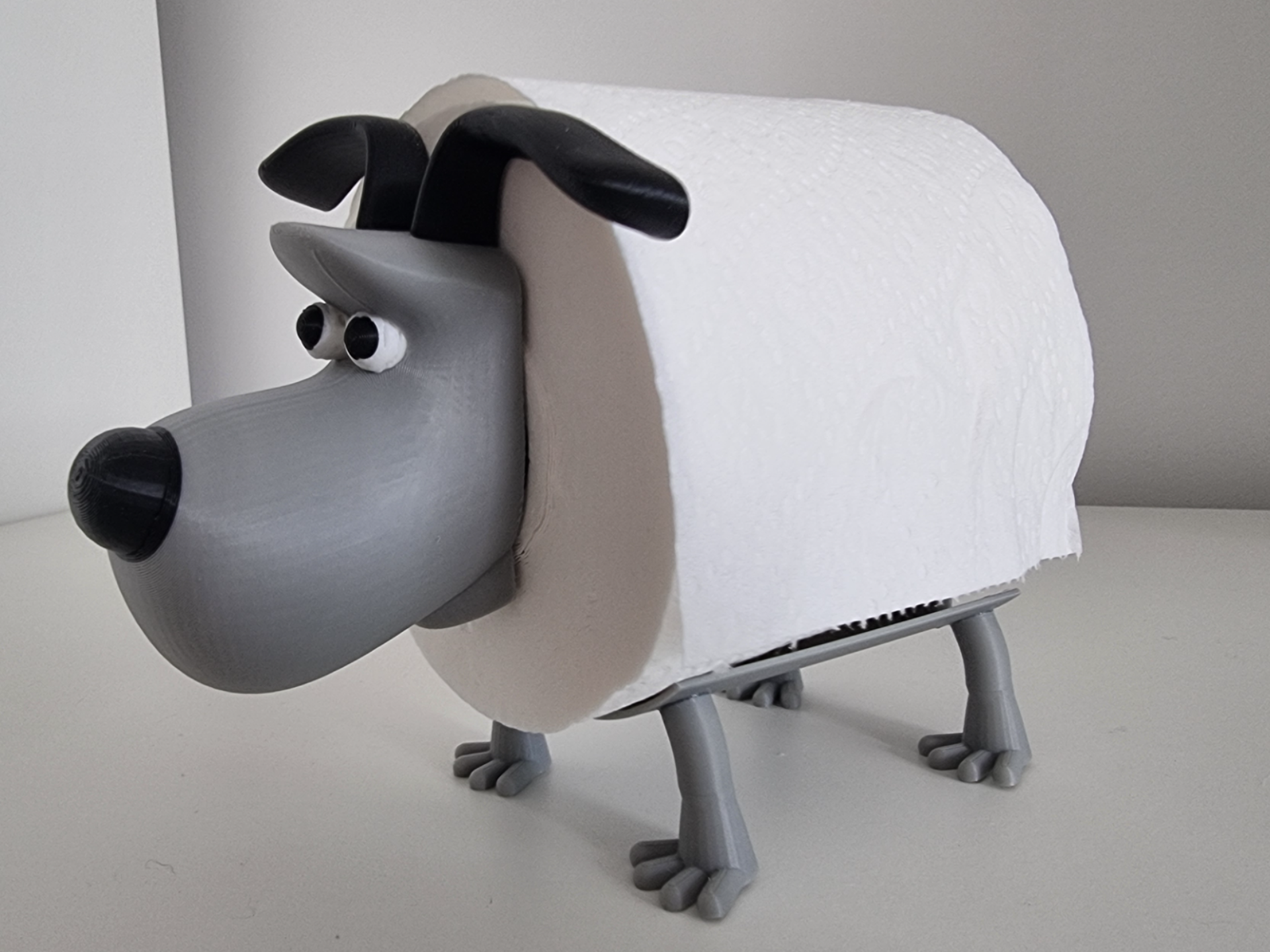 Gromit rollable tissue stand