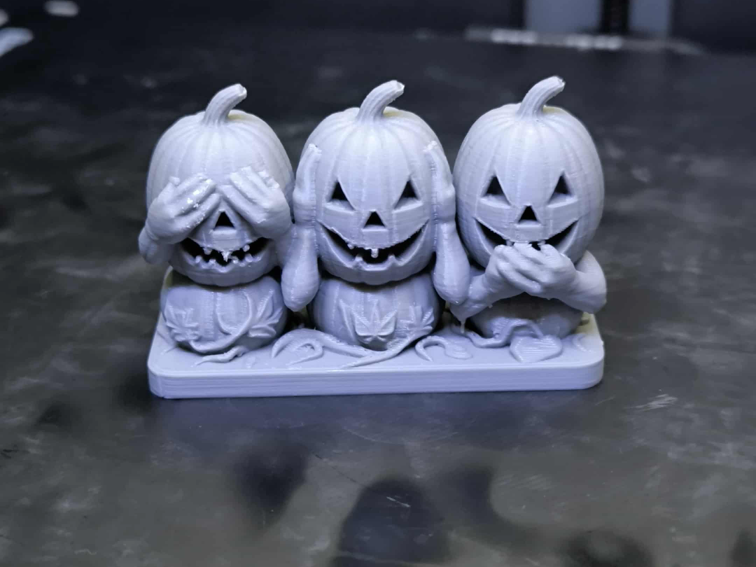 Halloween Pumpkins – Hear No, See No, Speak No