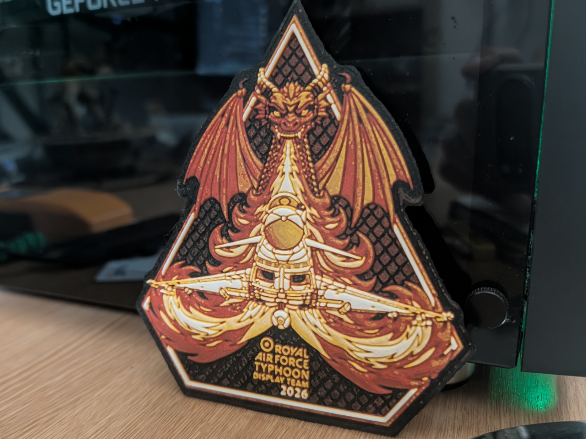 RAF Typhoon Display Team 2026 Patch (Hueforge)