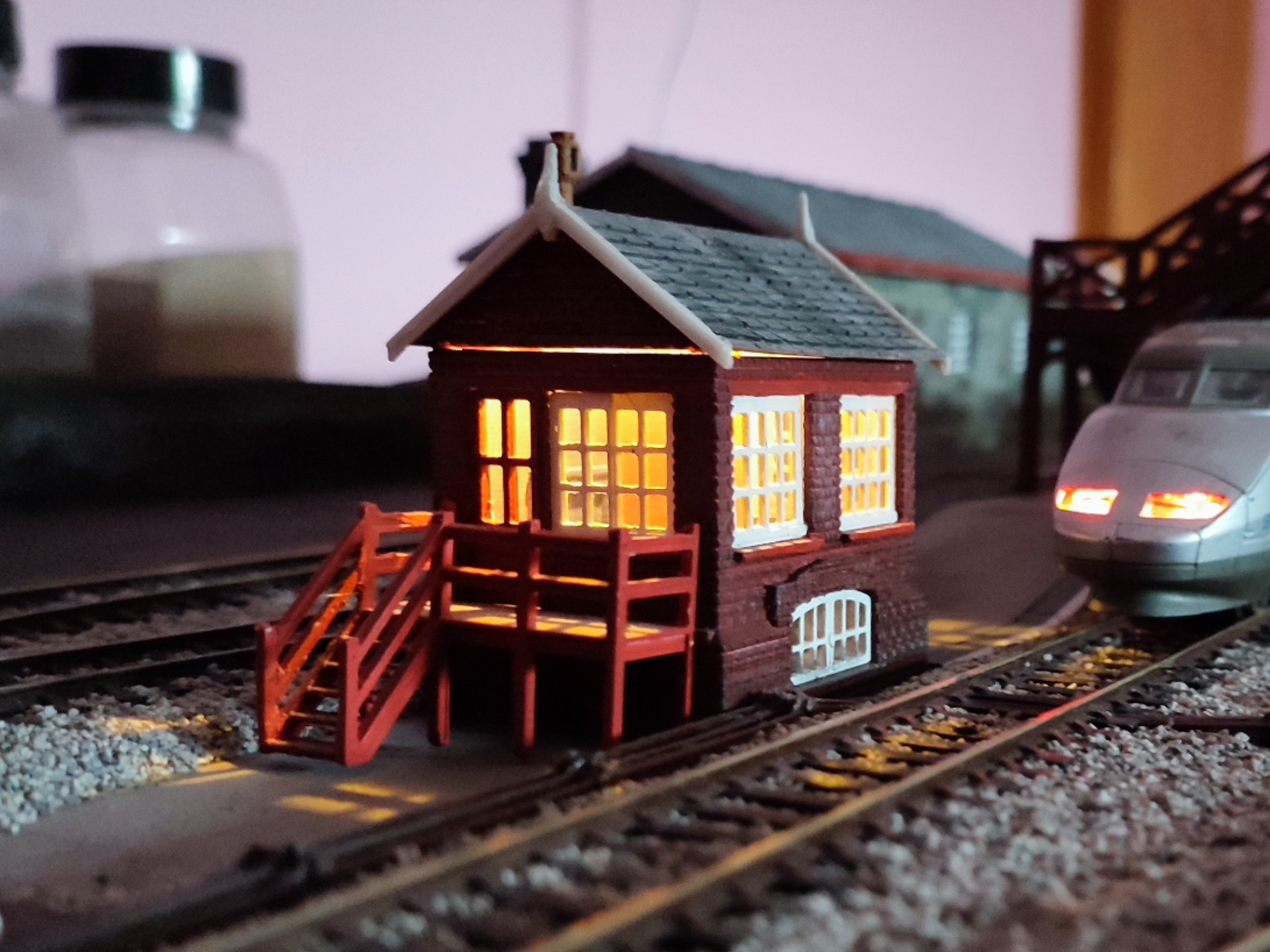 Signal Box Goathland / Hogsmeade OO gauge 1/76