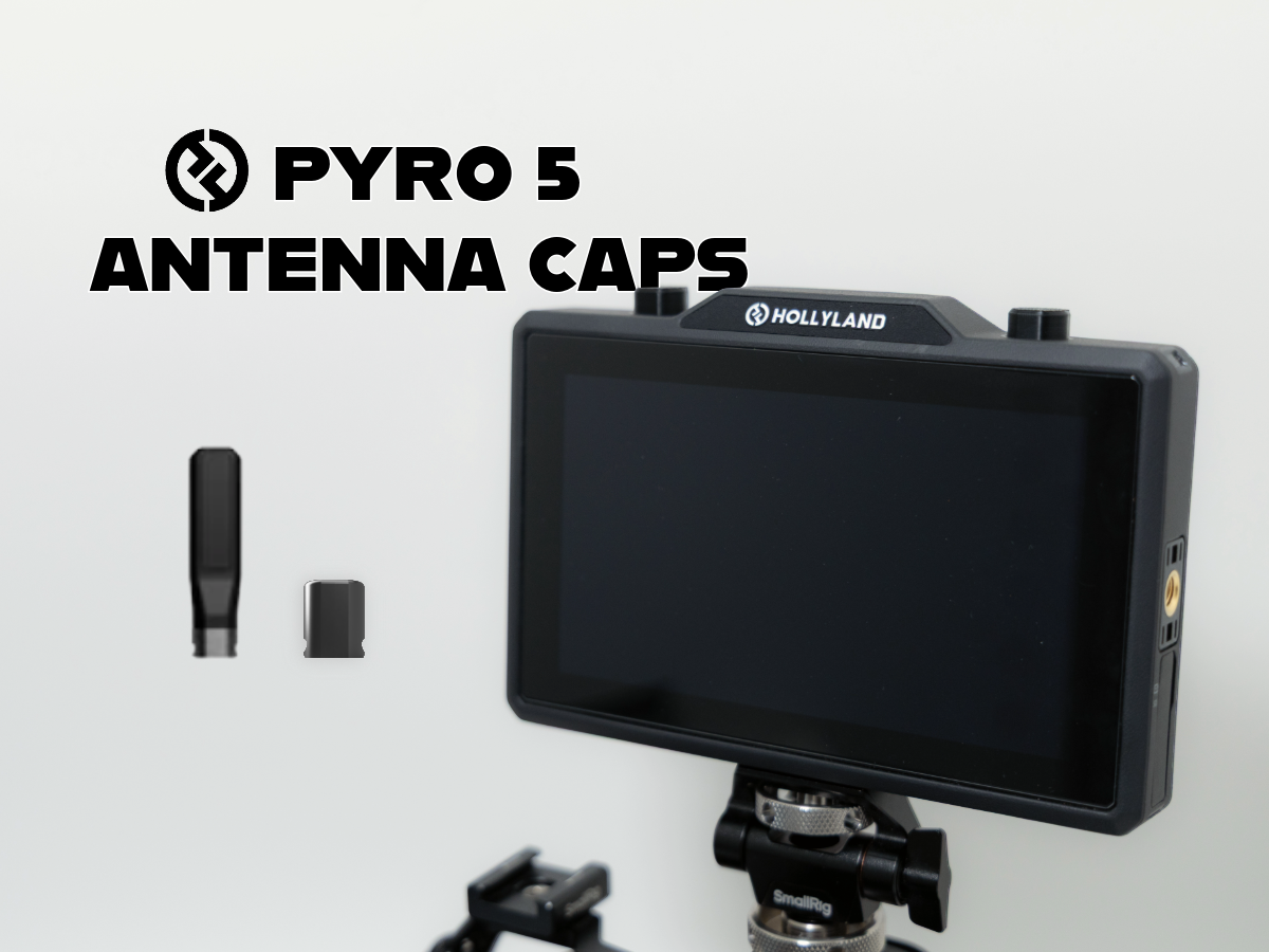 Hollyland Pyro 5 Antenna Cap - Compact - Monitor