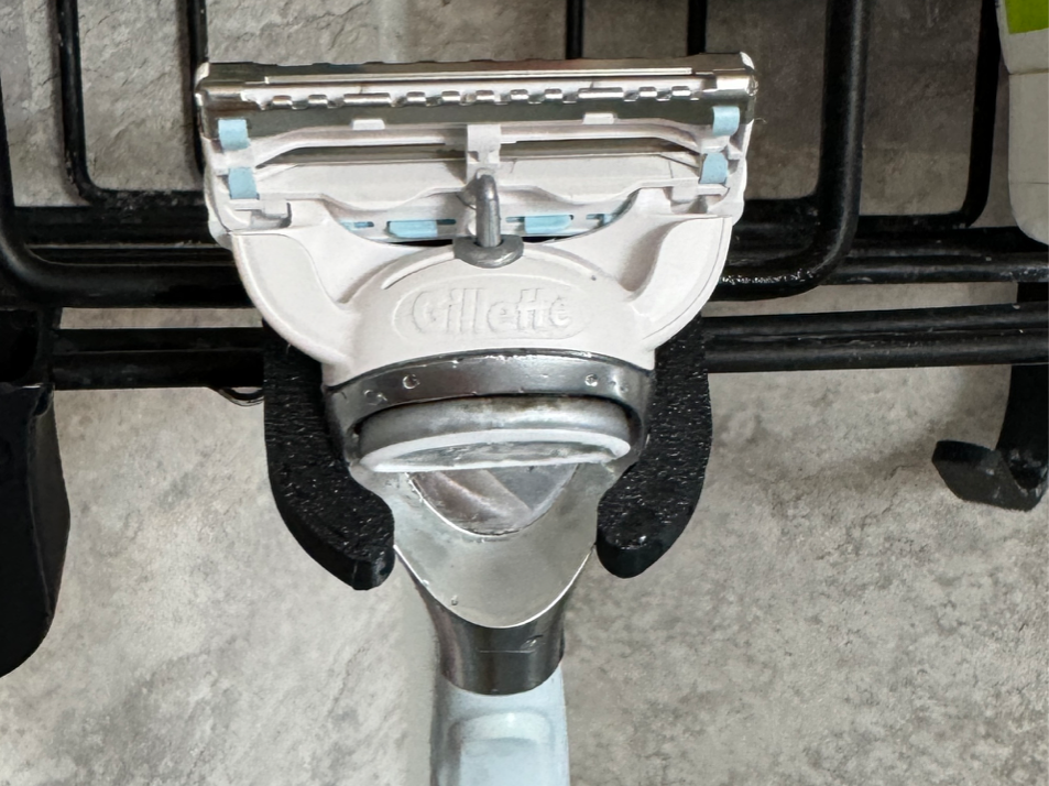Universal Shaver Holder For Shower Shelf