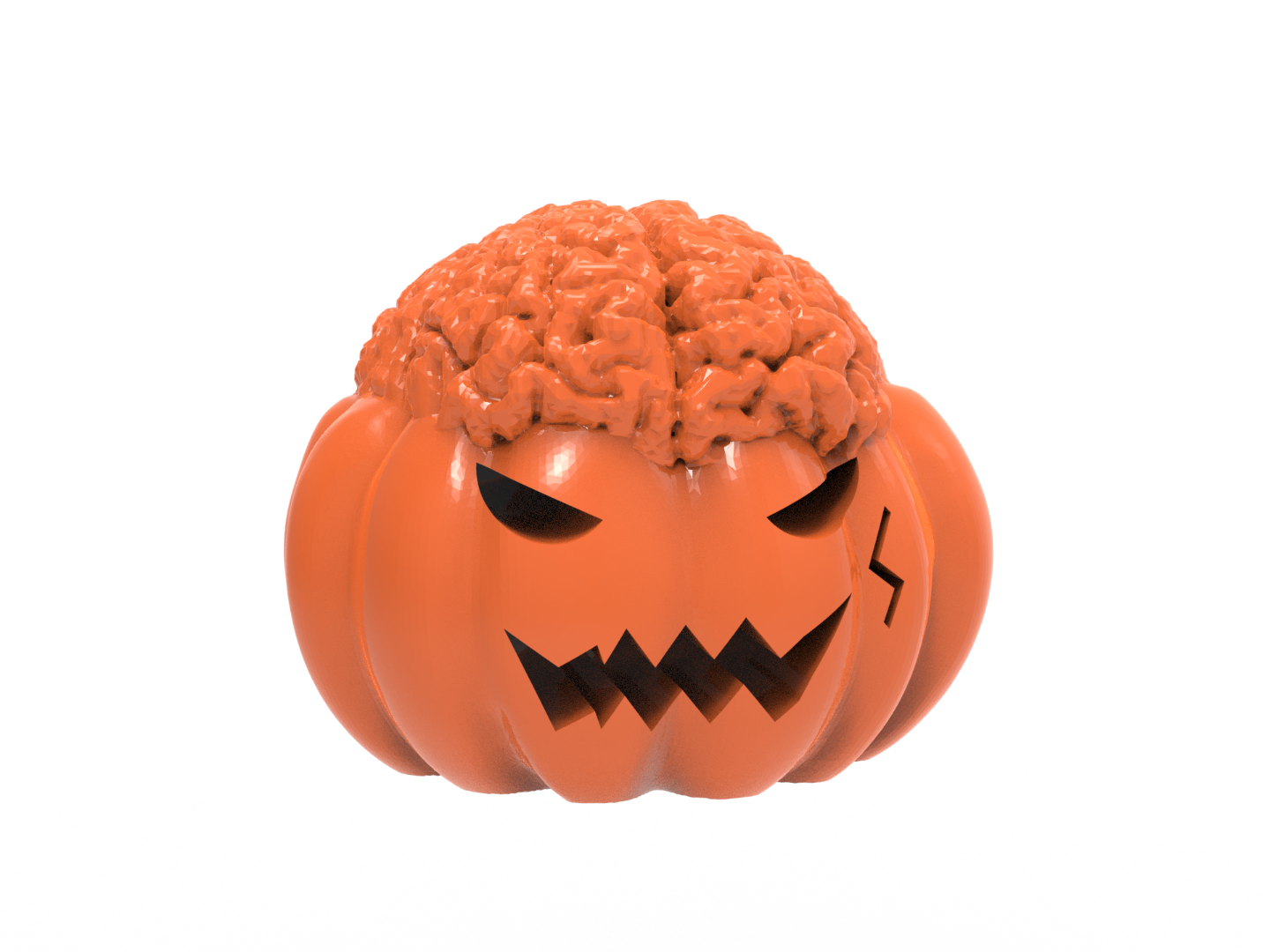 Crazy Brains: Halloween Horror aesthetics 疯狂脑瓜