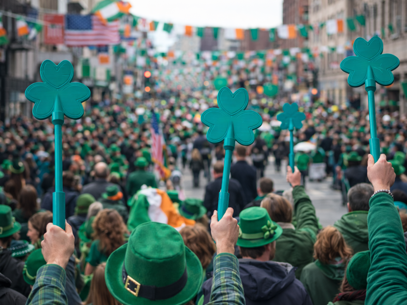 St. Patrick’s Day Extendable Shamrock Pay Wand