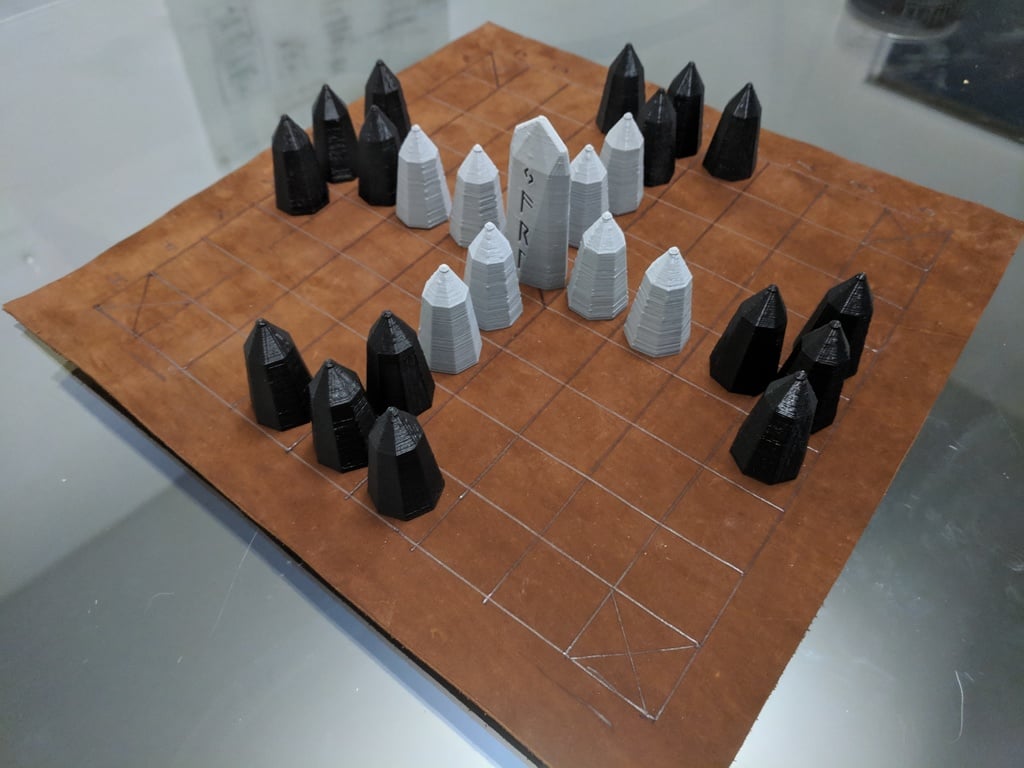 Hnefatafl Board Game Set