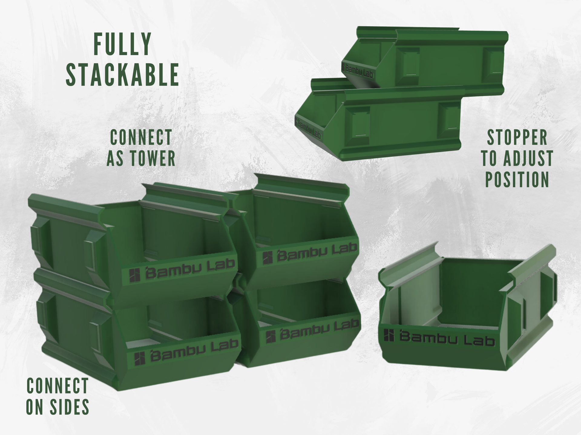 Stackable Box - connectable