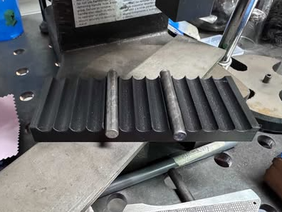 3 pin bending jig for arbor press