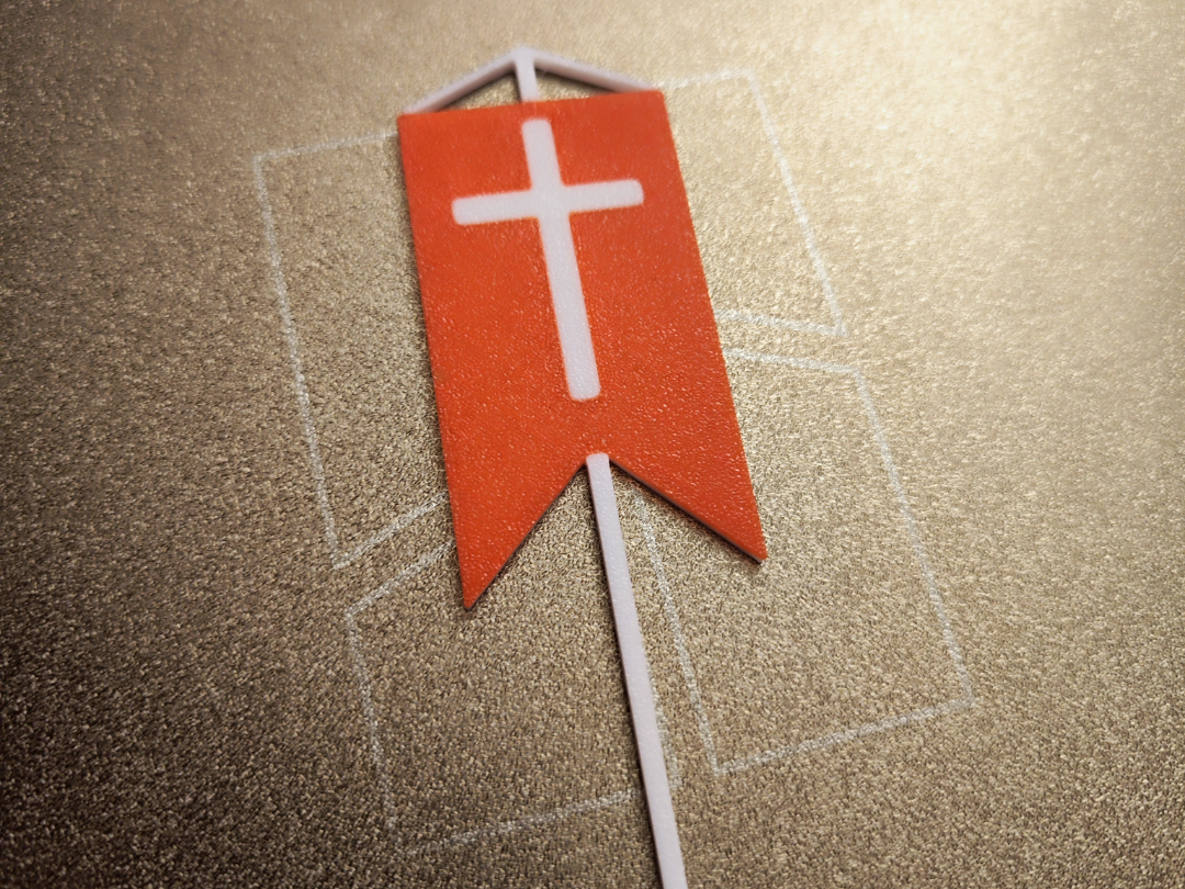 Easter Wielkanoc DecorationLamb Pennant Alleluia