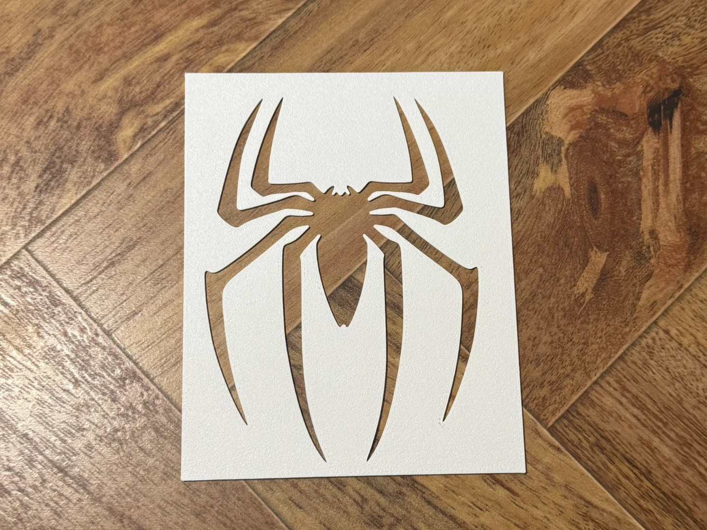 Spider-Man Stencil – Superhero Craft Template