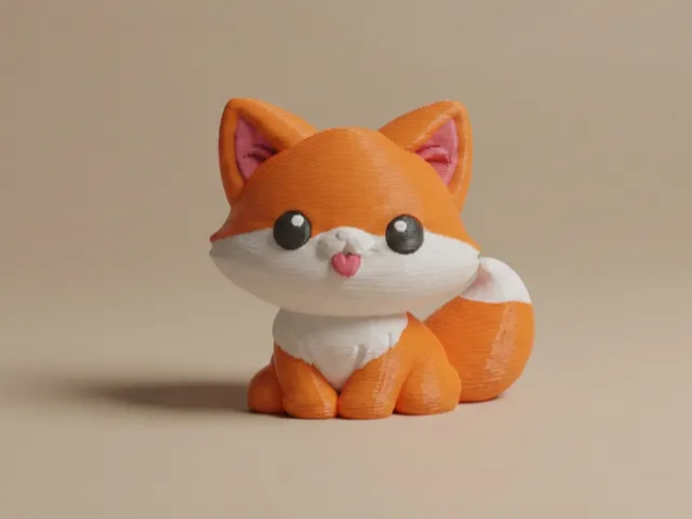 Cute Fox – Mini Figurine