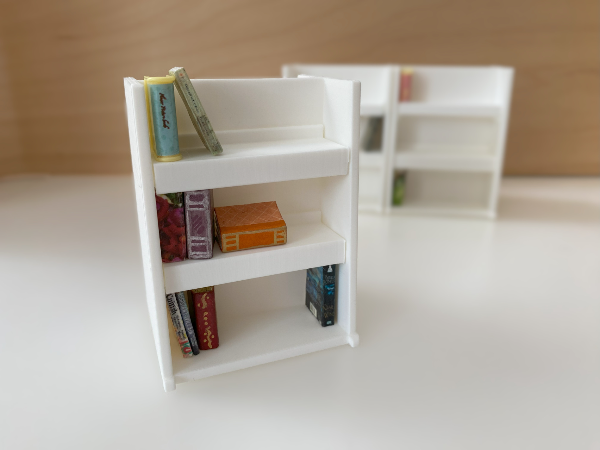 Double Faced Bookcase - Mini Library