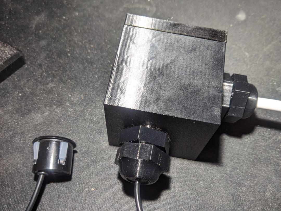 Weatherproof box for AJ-SR04M Ultrasonic Sensor