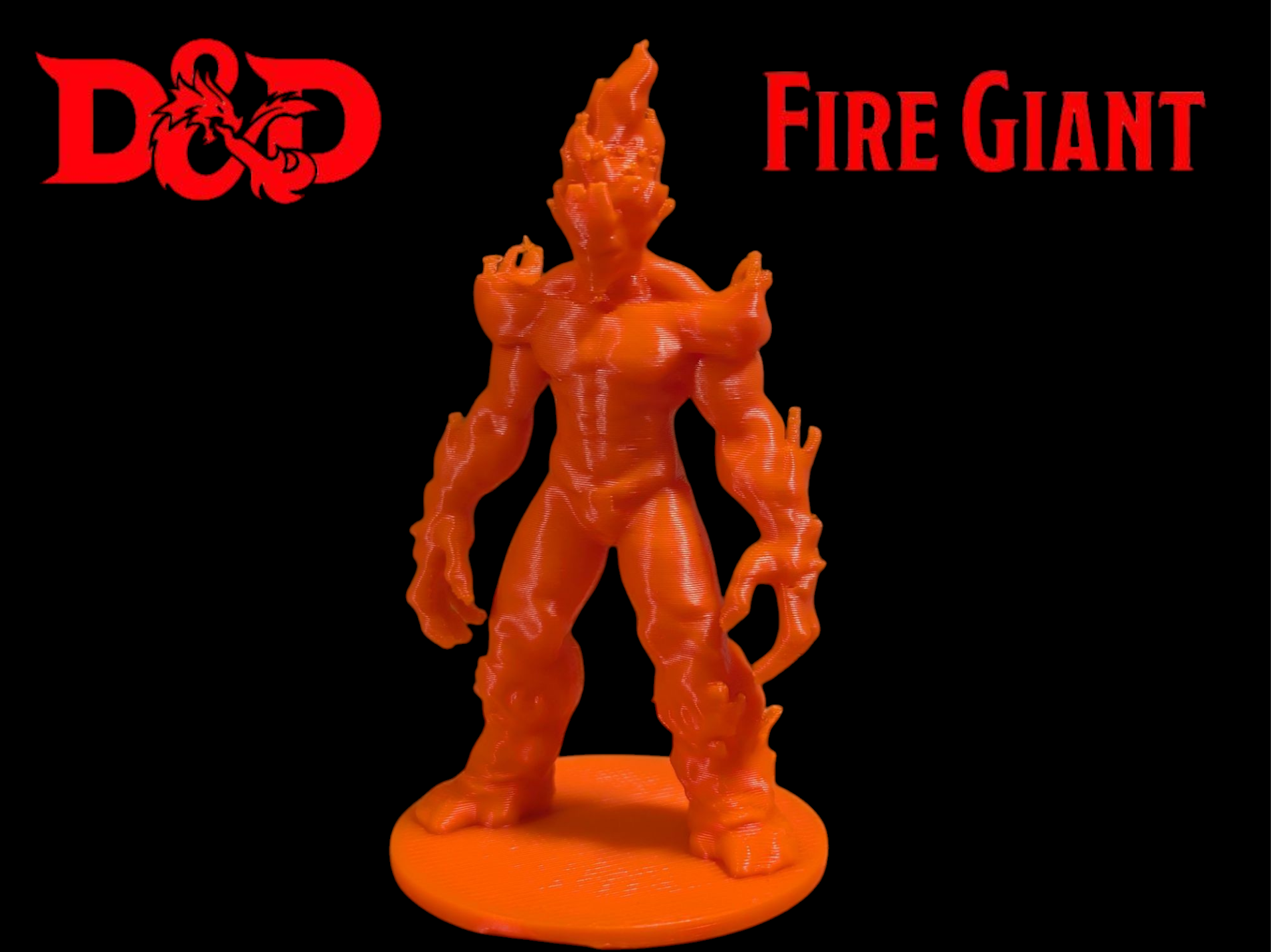 DnD Fire Giant Miniature