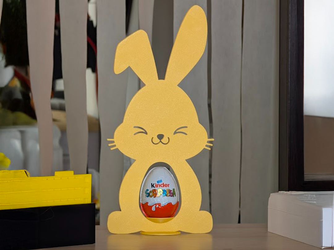 Kinder Egg Holder Rabbit