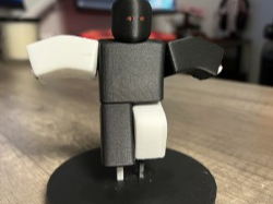 Exclusive 3D Print Roblox Figure with knifes