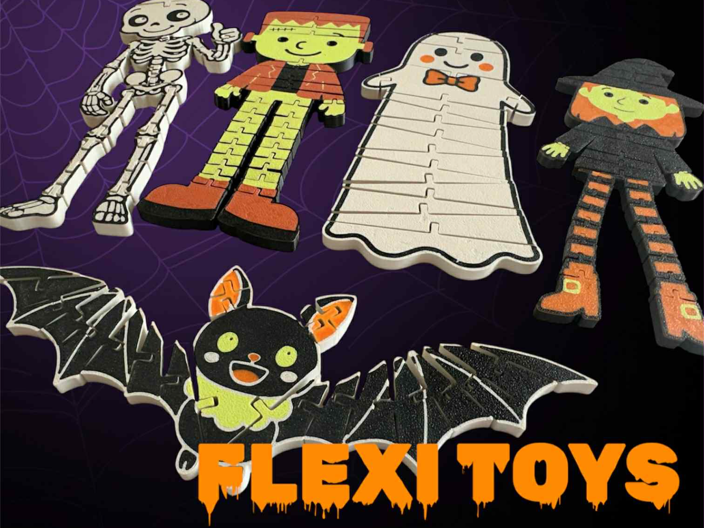 Flexi Halloween Toy Collection
