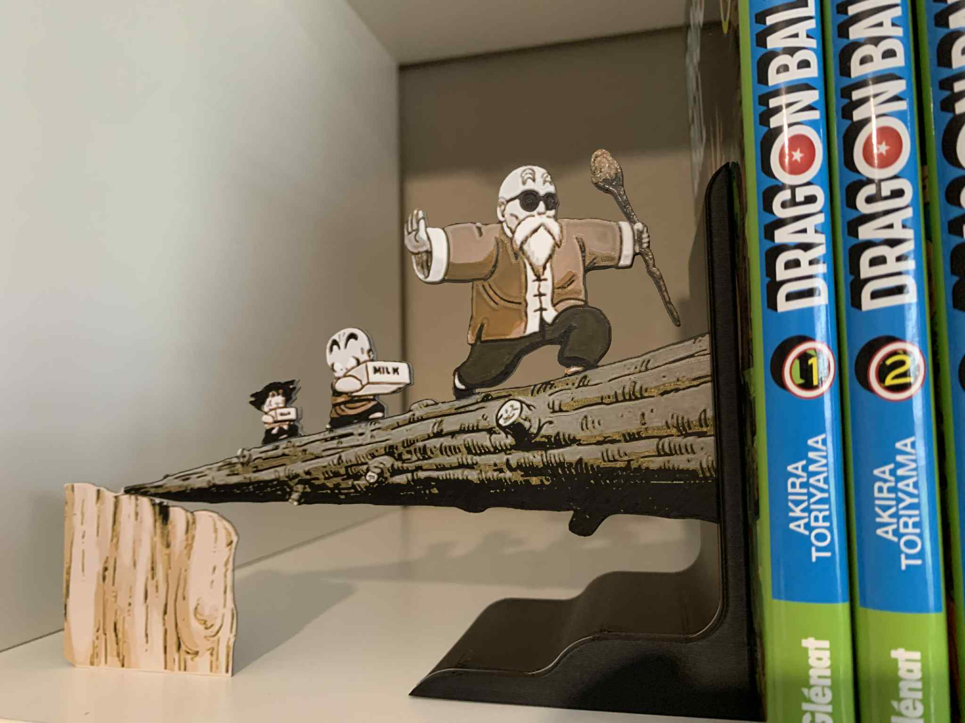 Serre-livre Dragon Ball – L'entrainement de Roshi