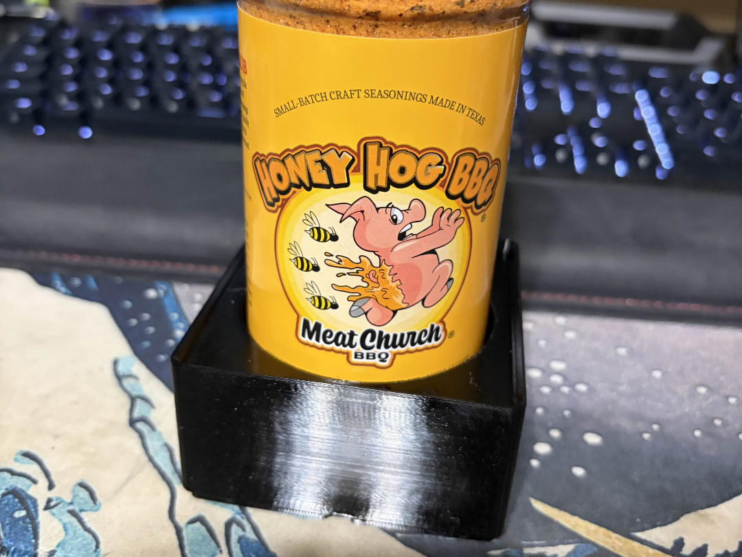 Gridfinity Meat Church Spice Holder