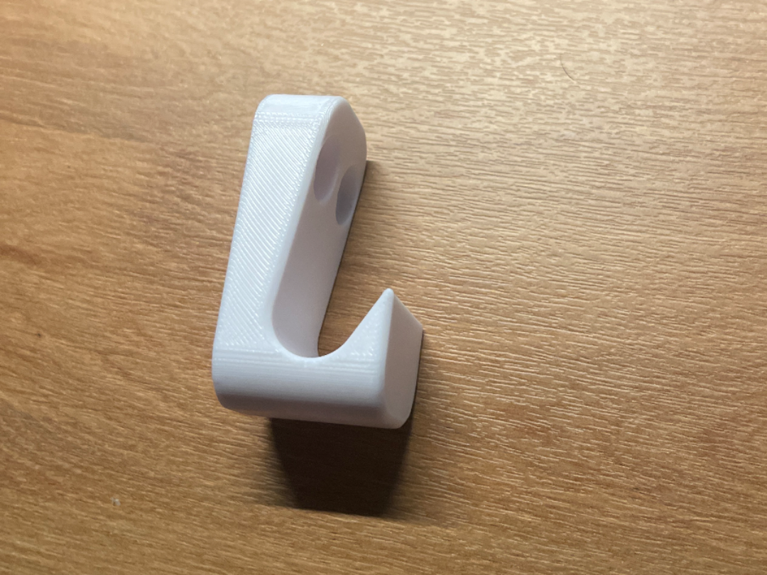 Desk Bag/Suitcase Hook (M4 Screw Mount)