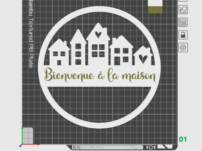 Bienvenue à la maison