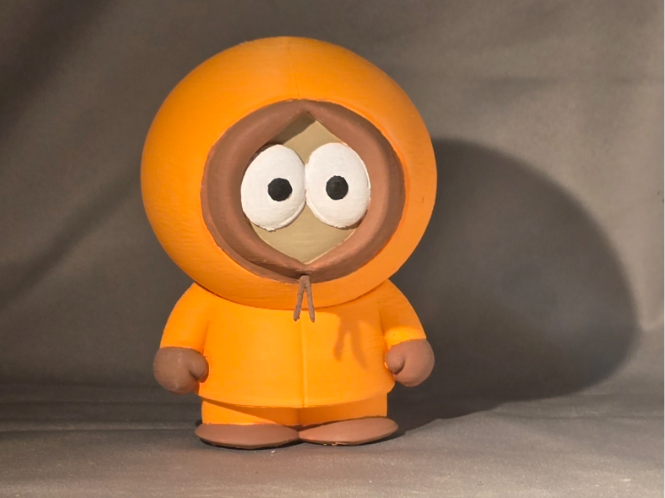 Kenny McCormick from Southpark figurine