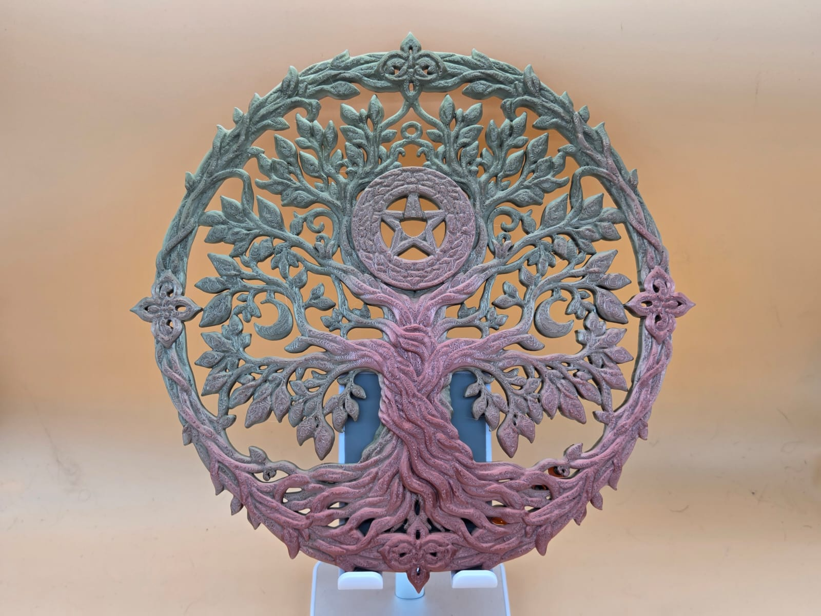 Tree of Life Pentagram Wall Art