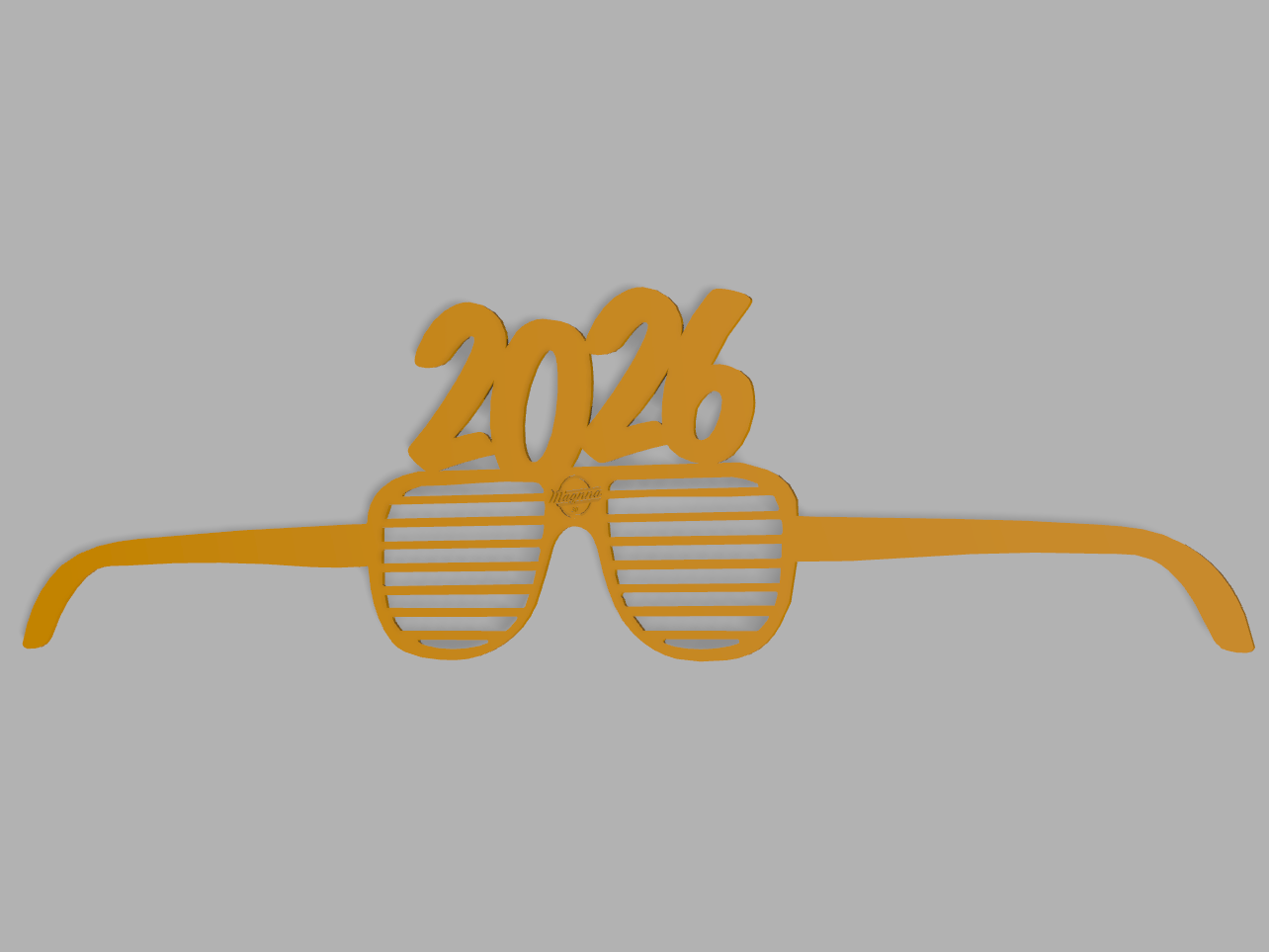 Happy New Year Glasses 2026
