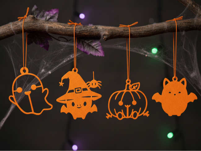 Cute Halloween Hanger Collection – 4 Cartoon