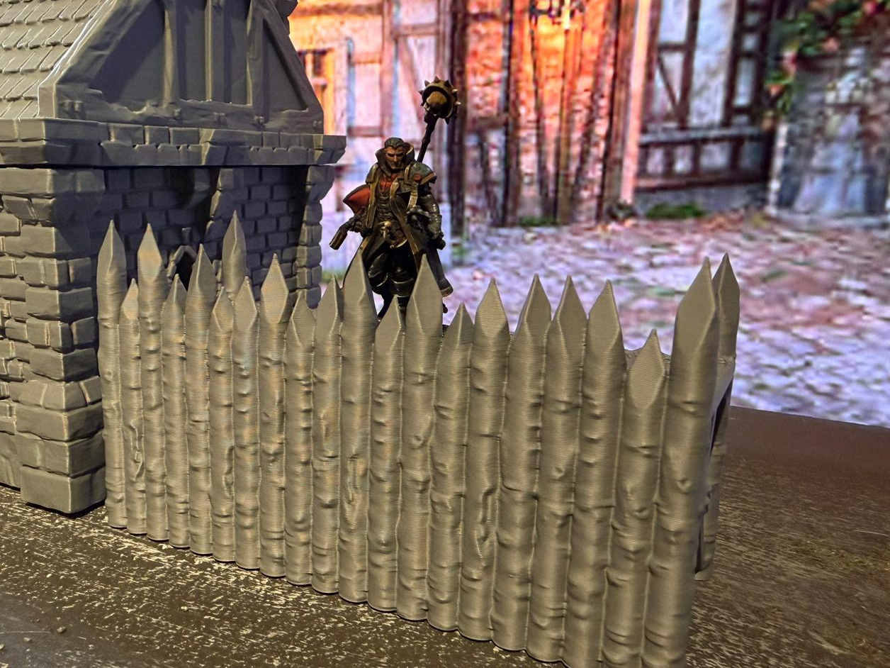 DND - Tabletop - Wooden Palisade
