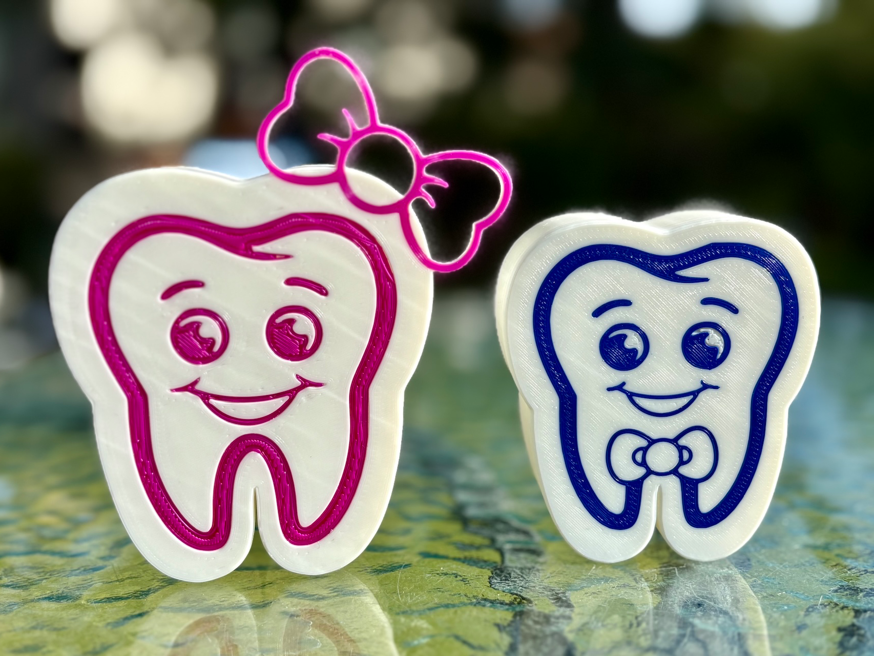 Cute Tooth Fairy Box container teeth Tooth Baby