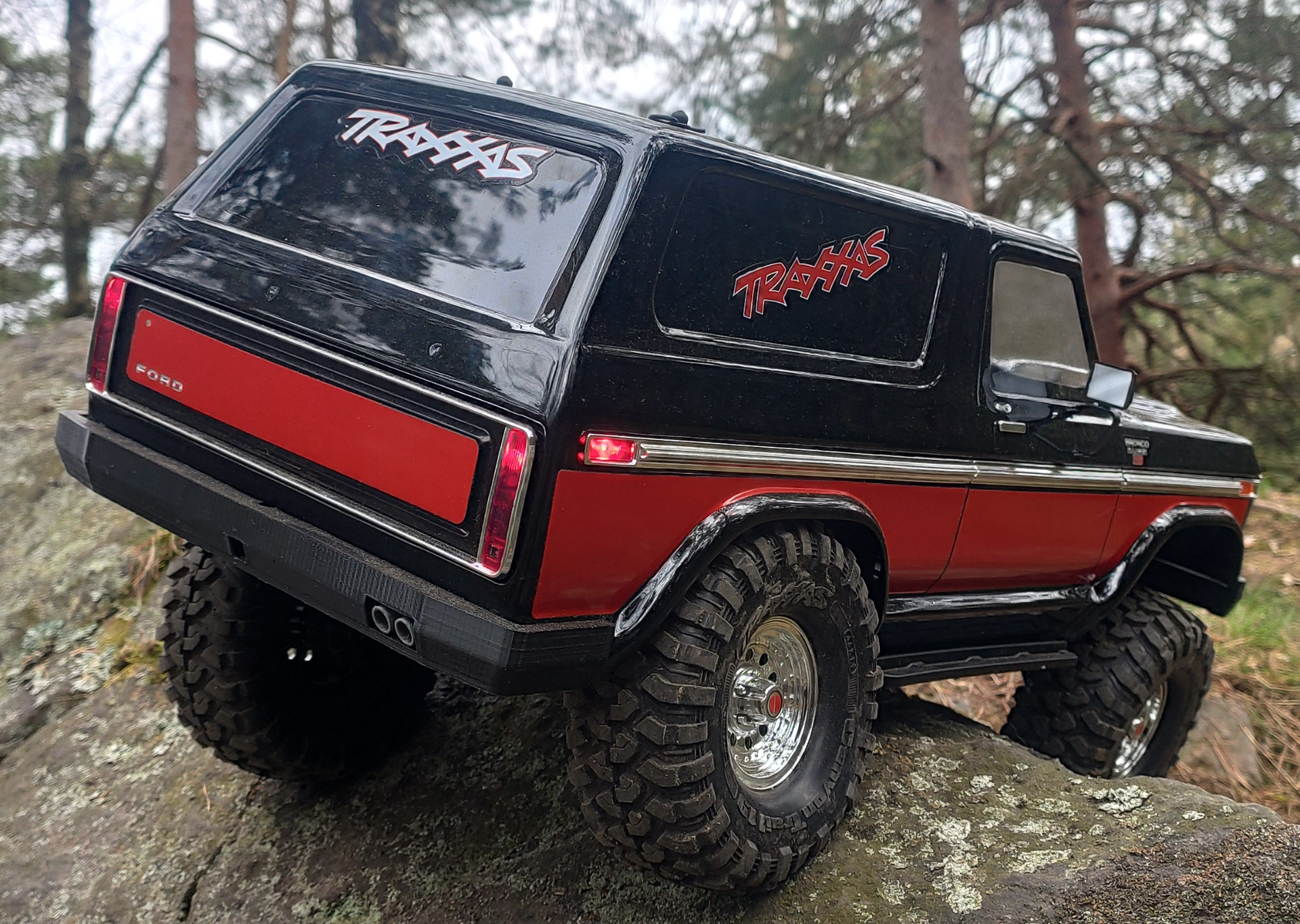 TRX4 Bronco 1979 - rear bumper