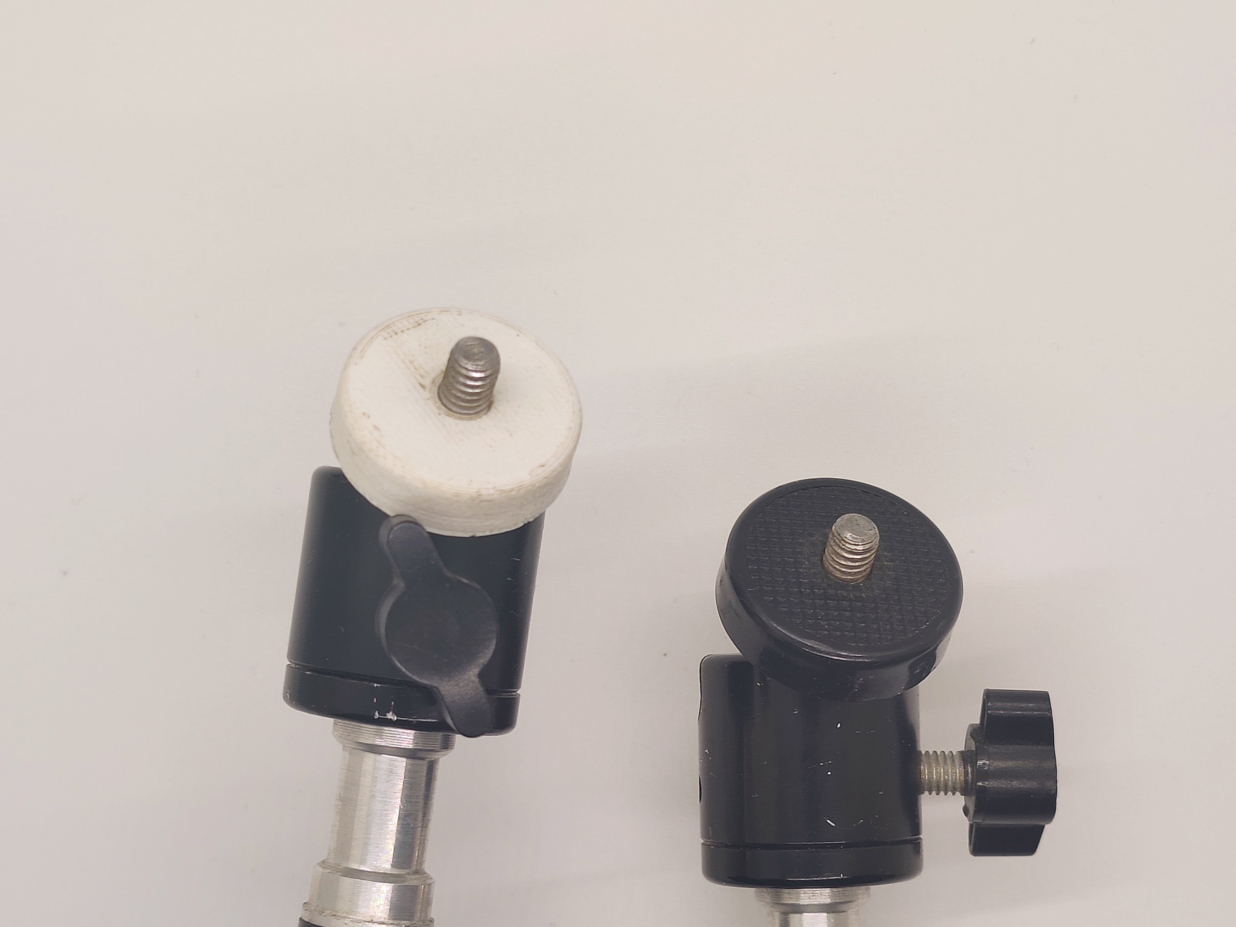 1/4"-20 Tripod Lightstand Ballhead Baseplate