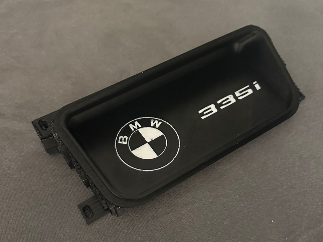 BMW E90 335i Cigarette Replacement With logo+model