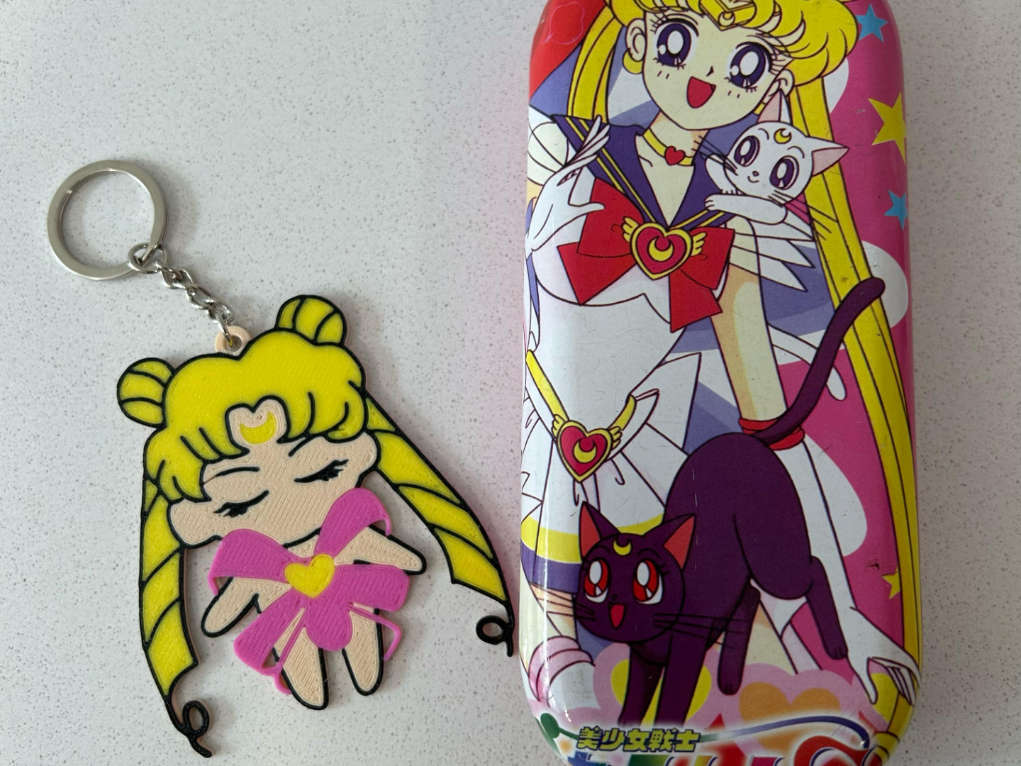 Sailor Moon Usagi Transformation Keychain