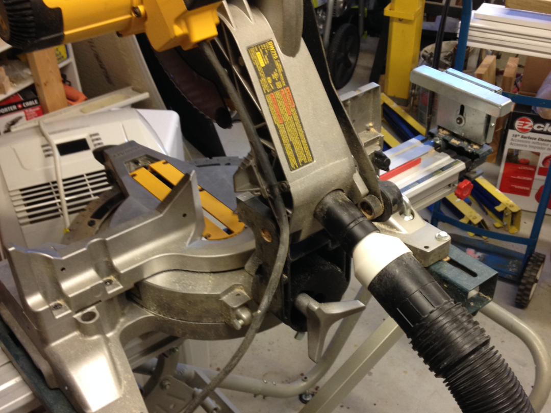 DeWalt DW715 Miter Saw Vacuum Hose Adapter