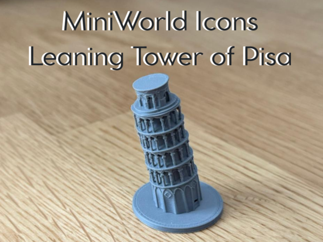 MiniWorld Icons – Leaning Tower of Pisa