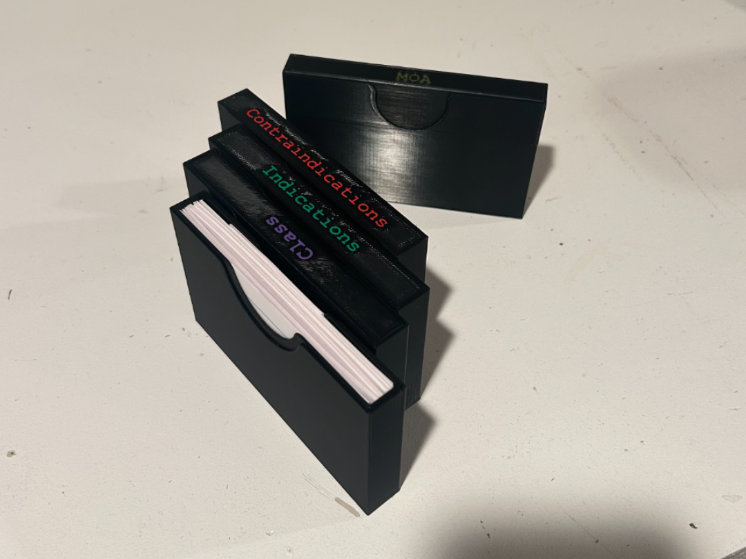 Index Card Holder - Modular