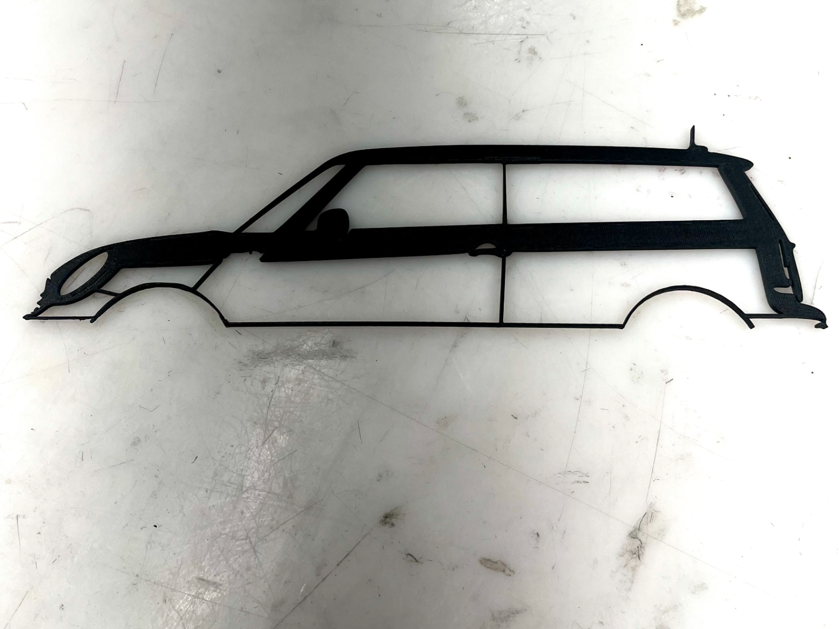 Mini Cooper Clubman R55 Driver Side Outline