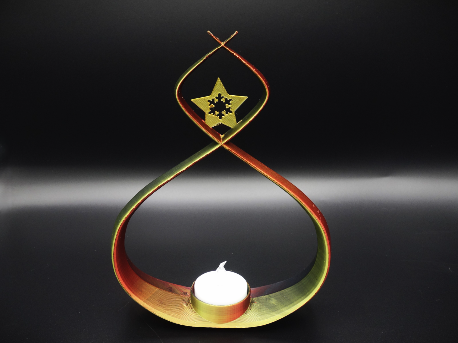Modern Christmas Tealight Holder
