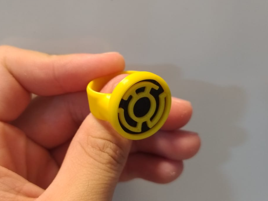 Yellow Lantern Ring