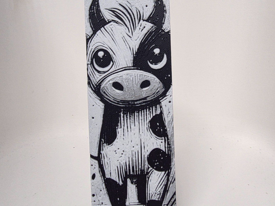 Cow Bookmark
