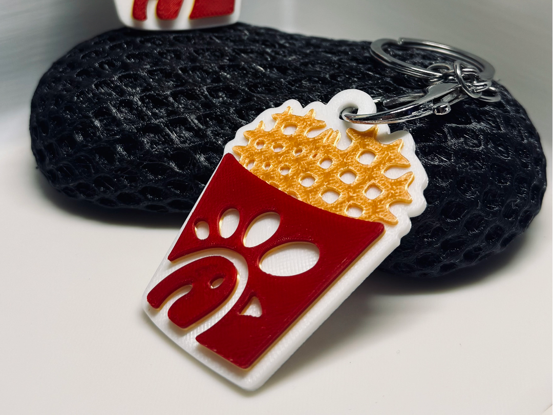 Chicken-fil-B Fries Keychain