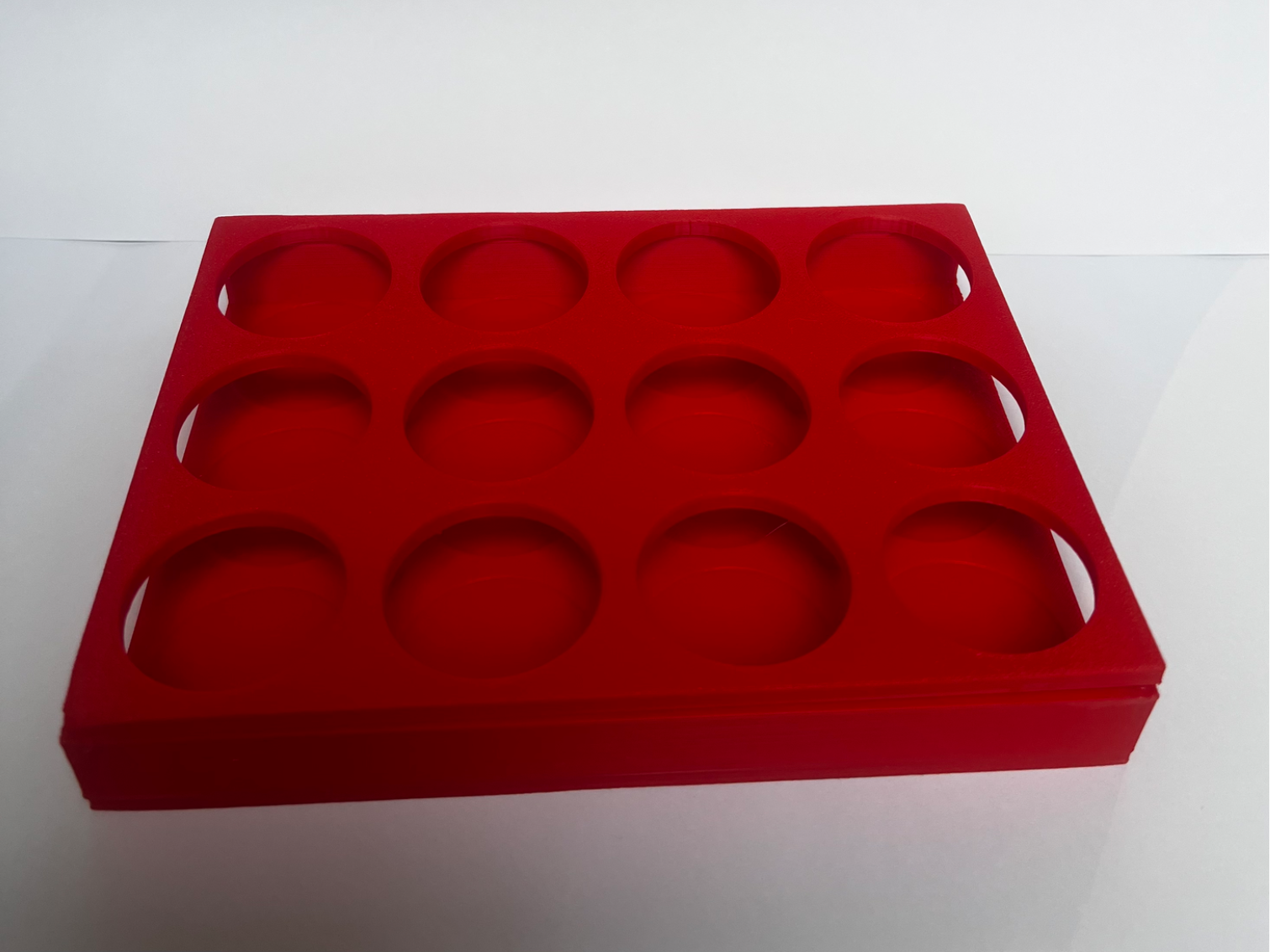 12-Well Chemical Bottle Organizer (40 mm Diameter)