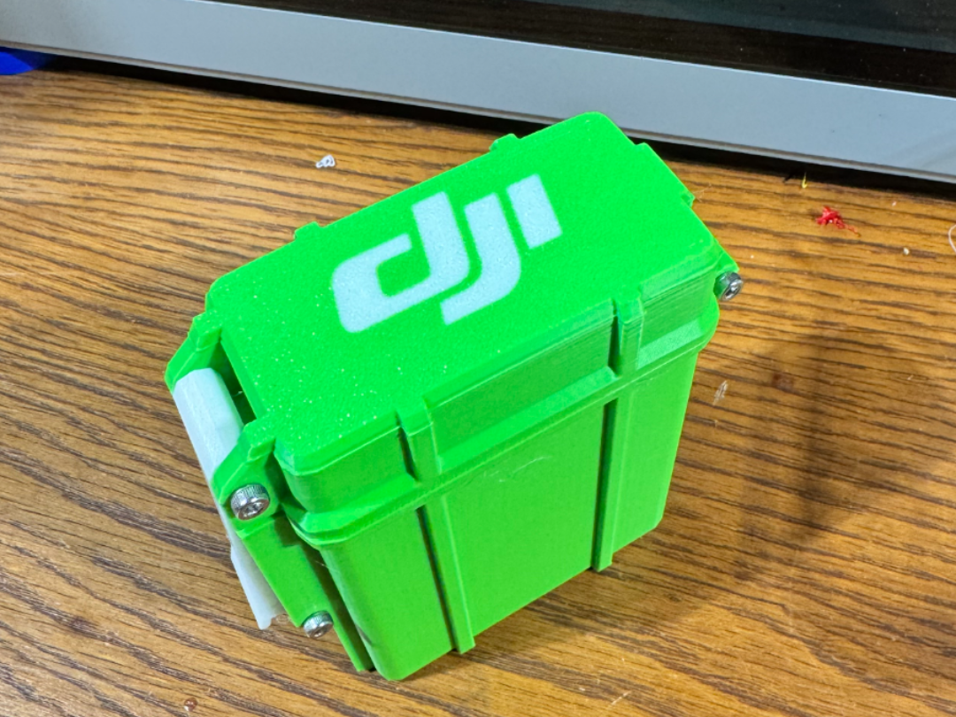 small rugged box drone pilot blade carrier case