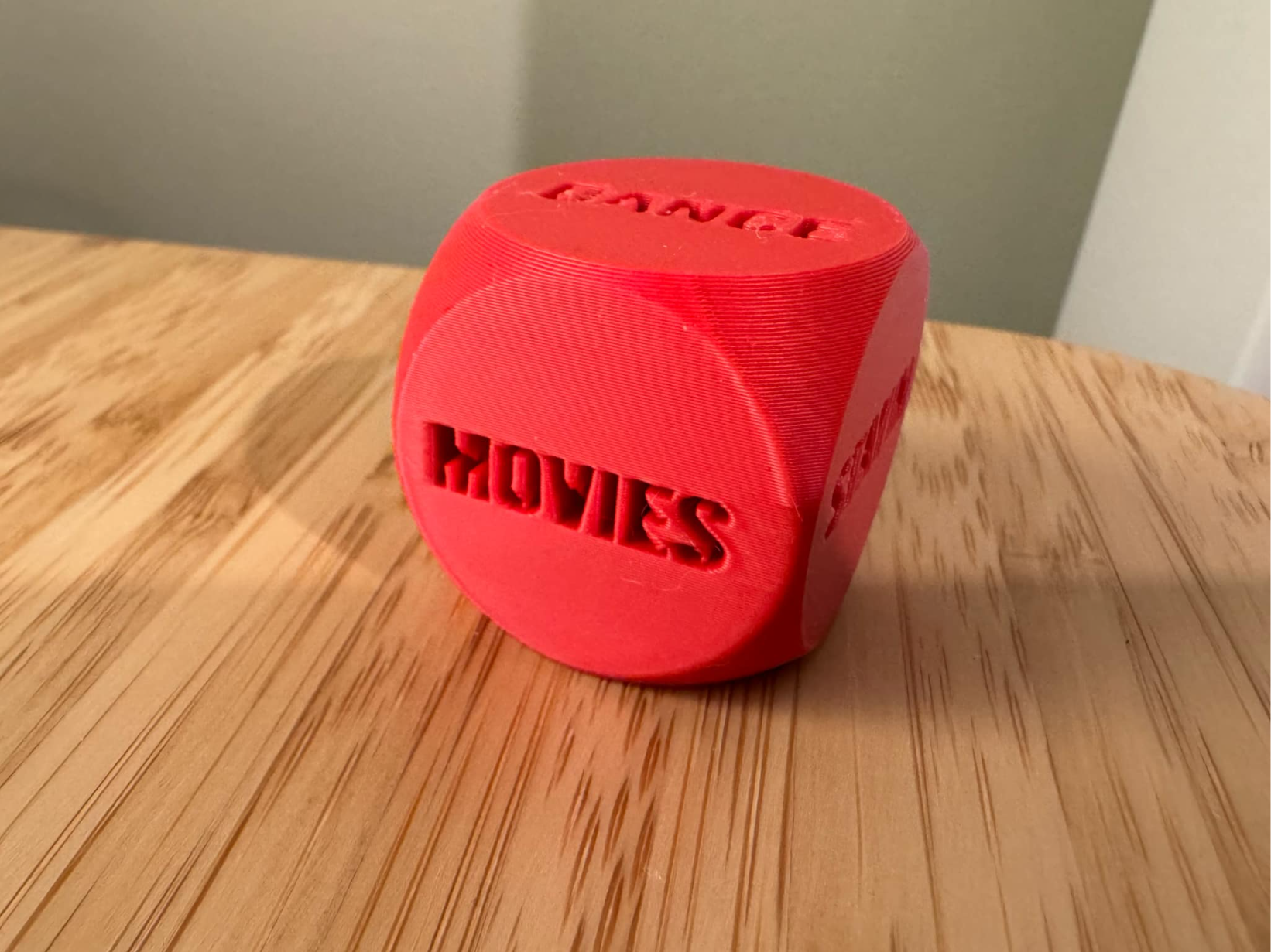 Activity dice