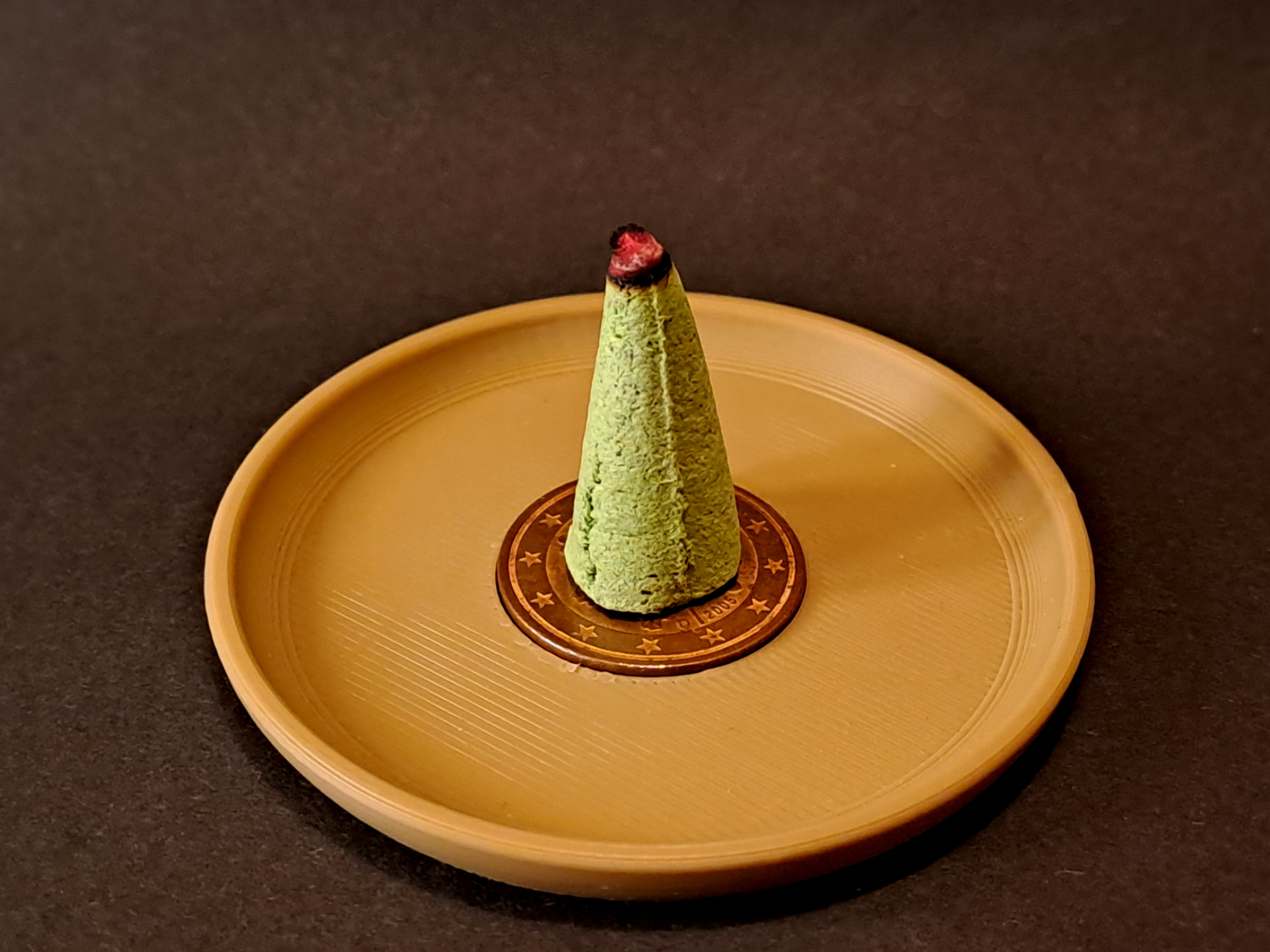 Minimalist Incense Cone Holder