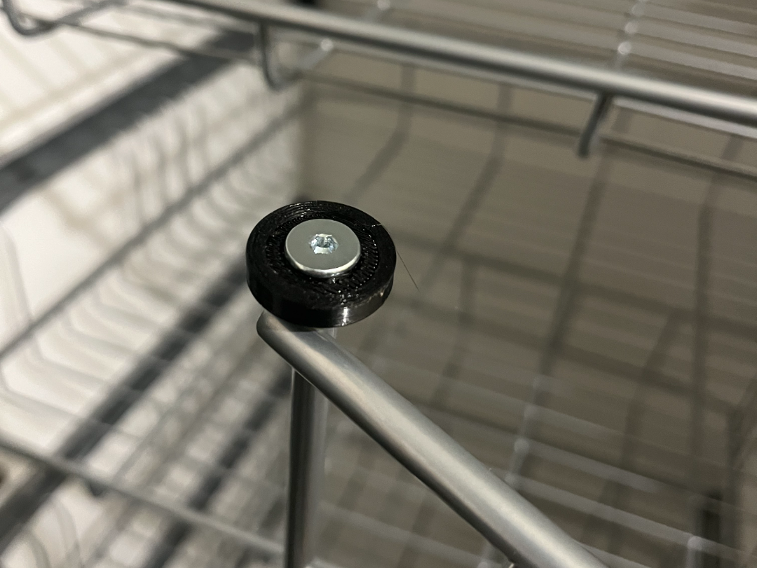 Spare wheel for IKEA UTRUSTA basket