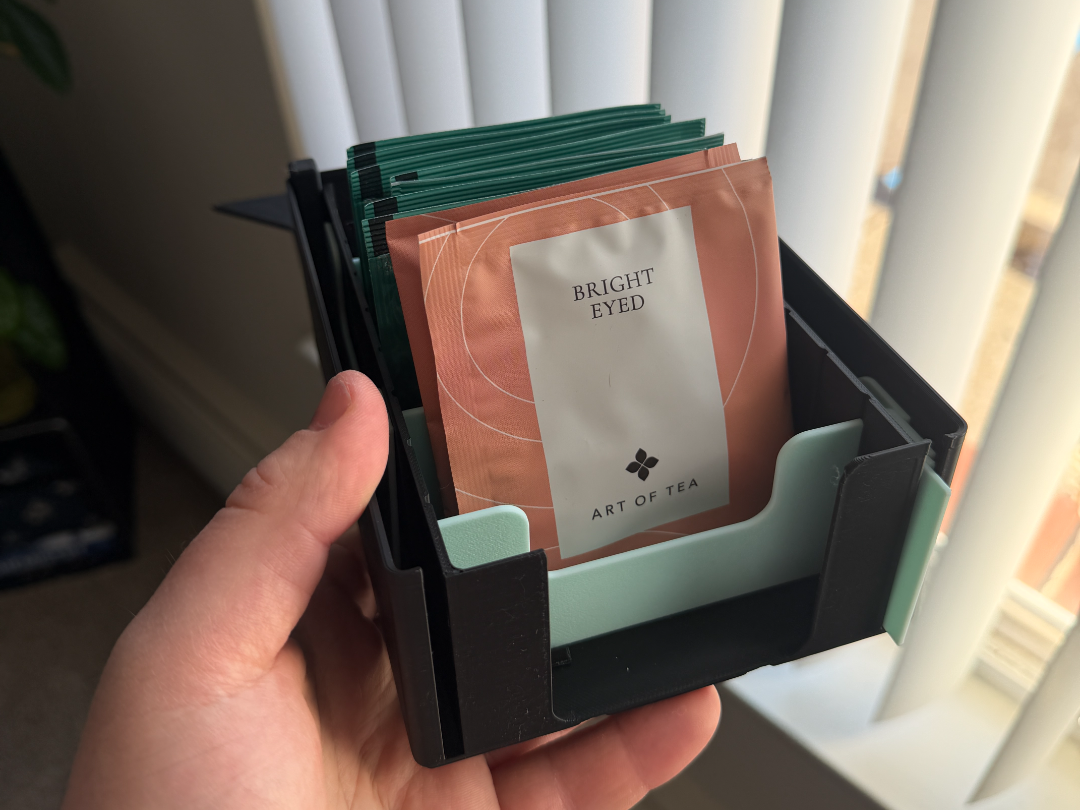 Modular Gridfinity Tea Organizer XL (3x4)