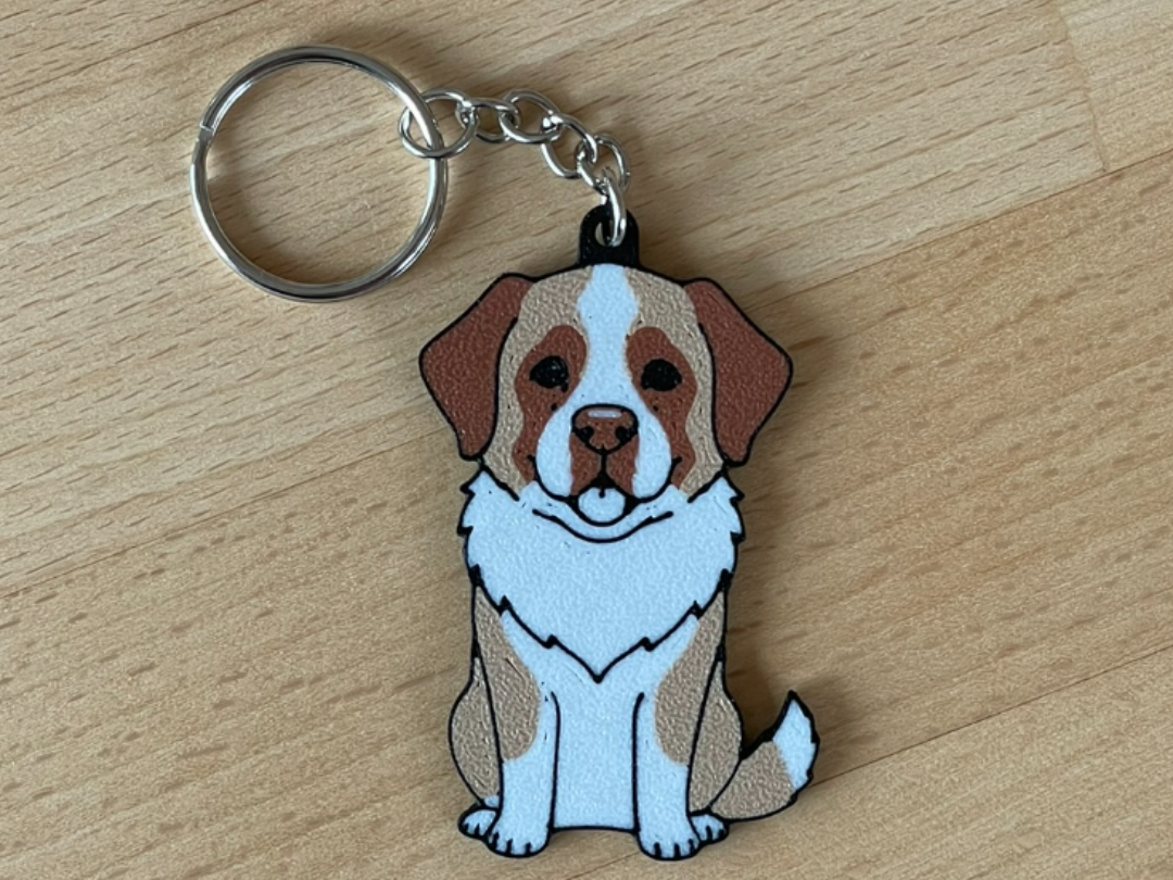 Keychain Saint Bernard